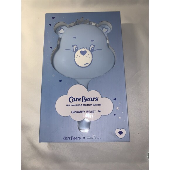 Collectible Mirror Care Bears Led Handheld Makeup Mirror, Cute Grumpy Bear - Picture 8 of 8